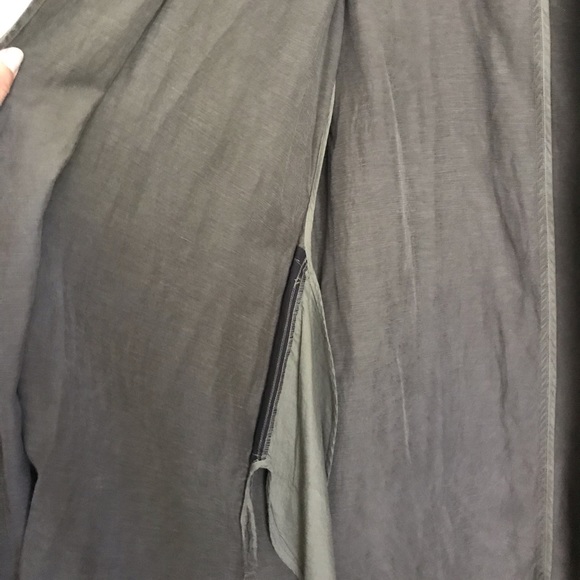 Eileen Fisher Tencel oversized long jacket Duster - Picture 8 of 13